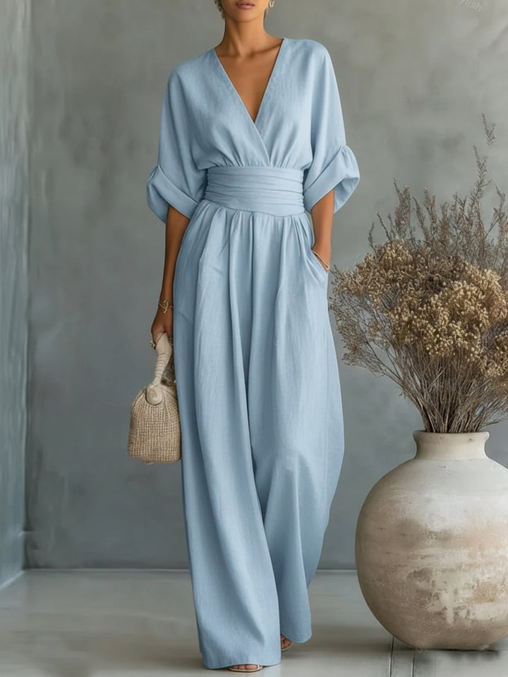 Maja – V-pääntiejumpsuit