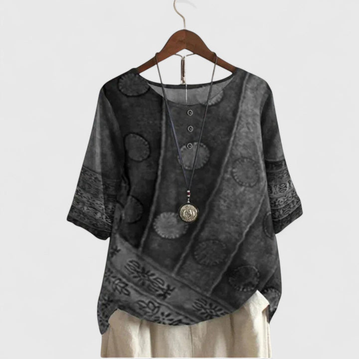 Carine | Tyylikäs boho-toppi