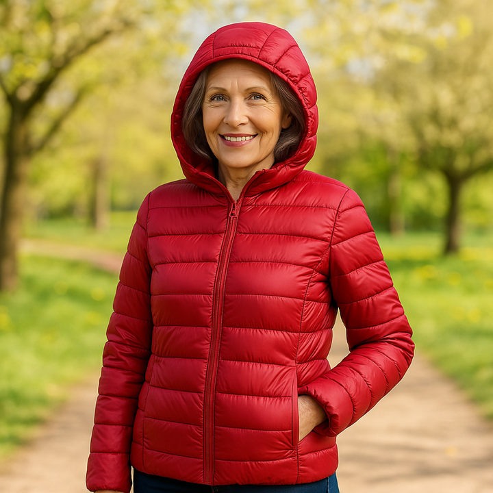 TRANSITION PADDED JACKET | PUNAINEN