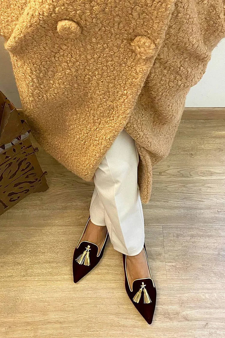 Portia | Boho-loaferit hapsuilla