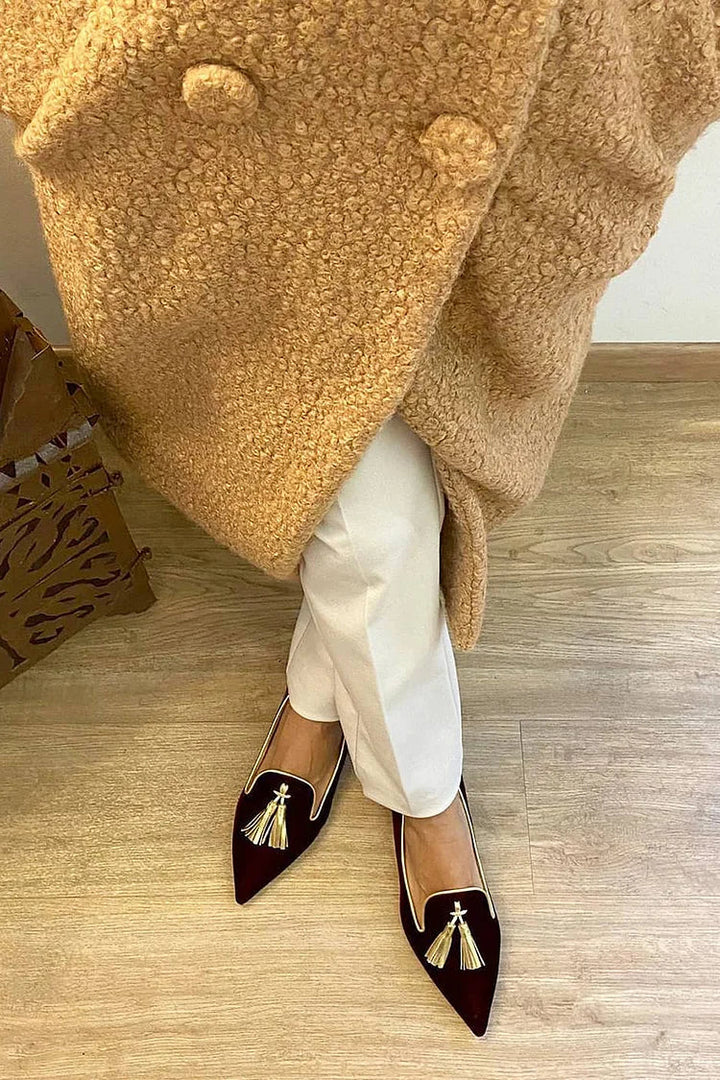 Portia | Boho-loaferit hapsuilla