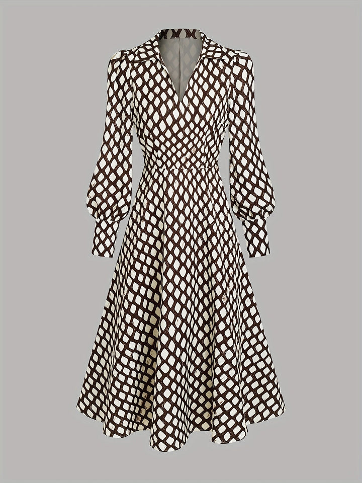 Zara | Timanttikuvioinen mekko