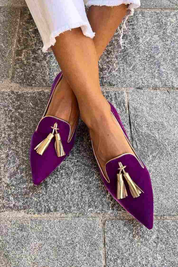 Portia | Boho-loaferit hapsuilla