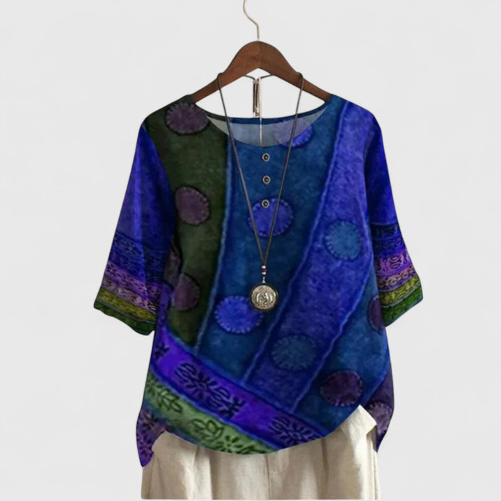 Carine | Tyylikäs boho-toppi