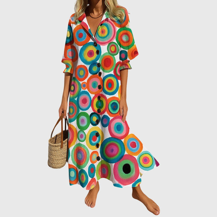 Heleen | Tyylikäs hoikentava mekko