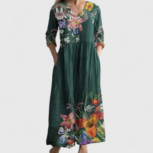 Suse | Hienostunut pitkähihainen midimekko