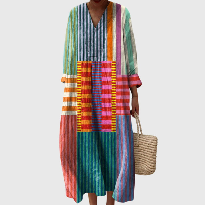 Olive | Geometrinen mekko