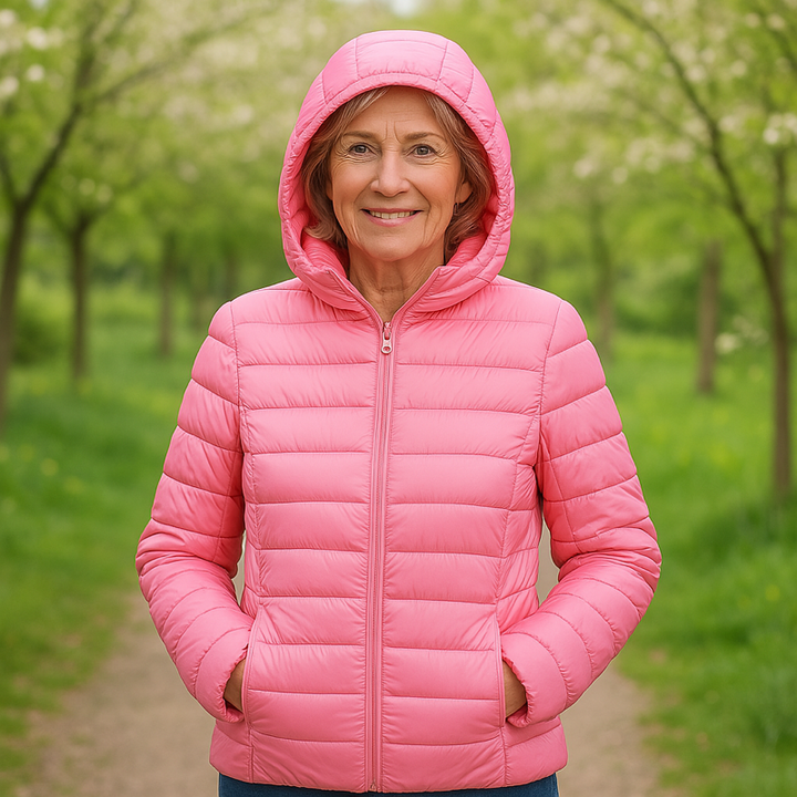 TRANSITIONAL PADDED JACKET | VAALEANPUNAINEN