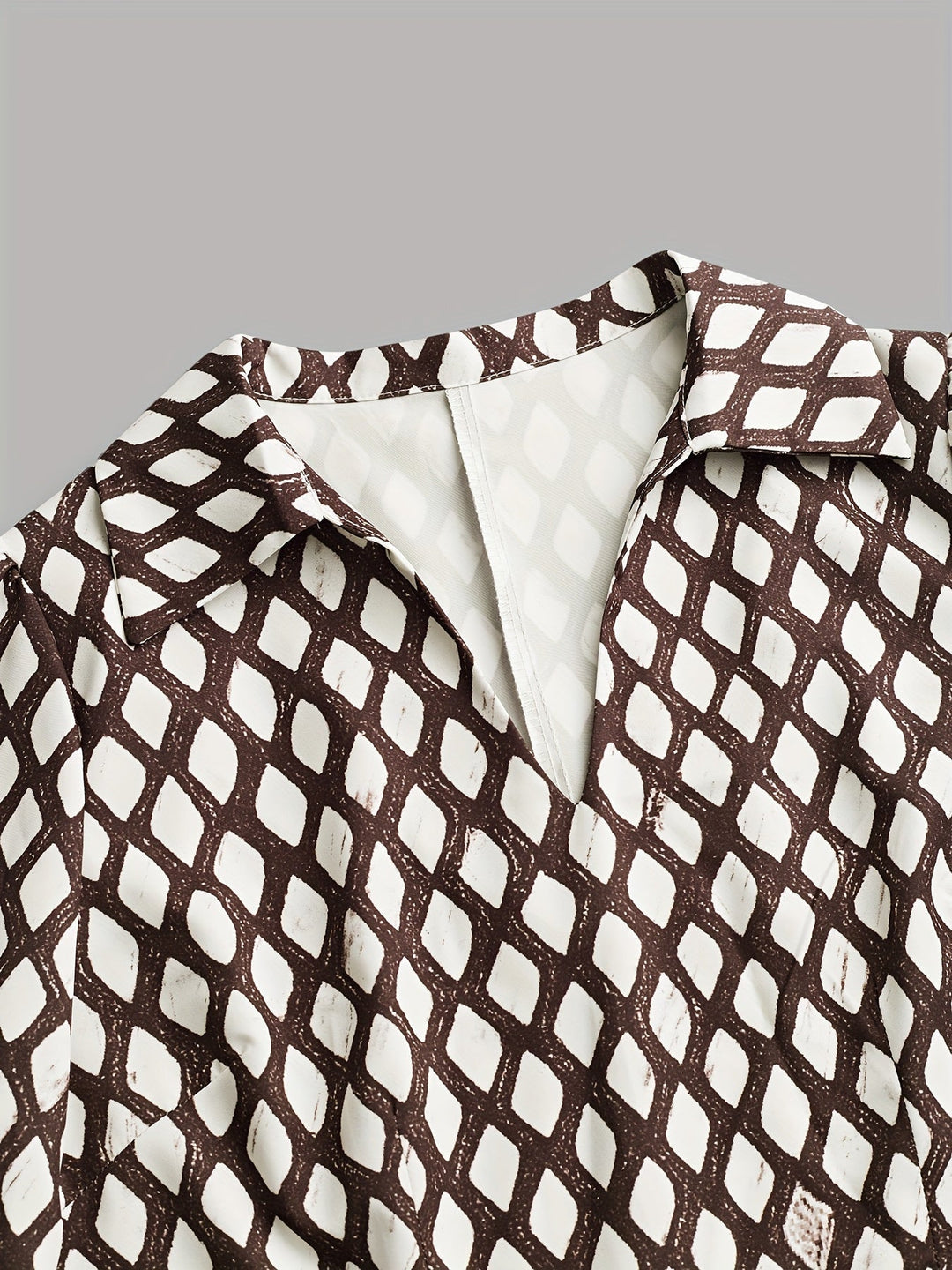 Zara | Timanttikuvioinen mekko