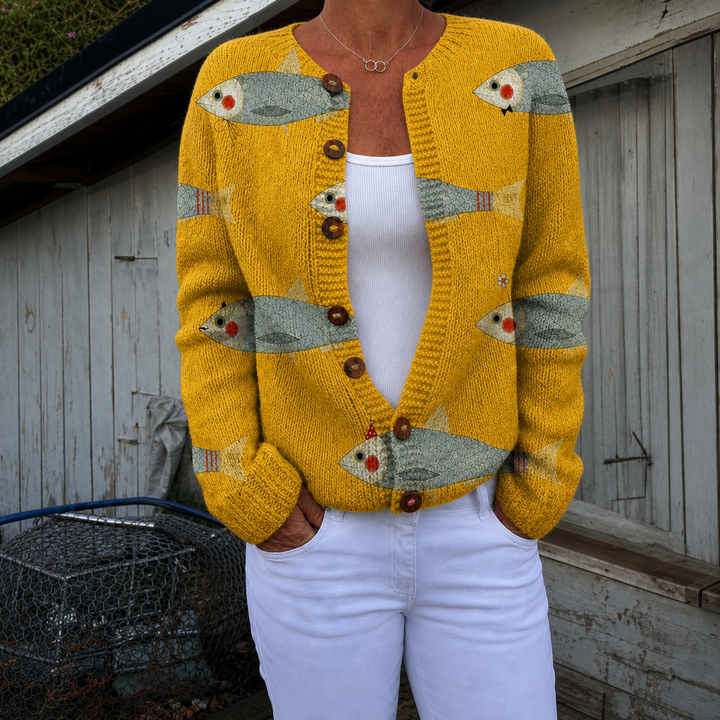 Astrid | Vintage-neuletakki