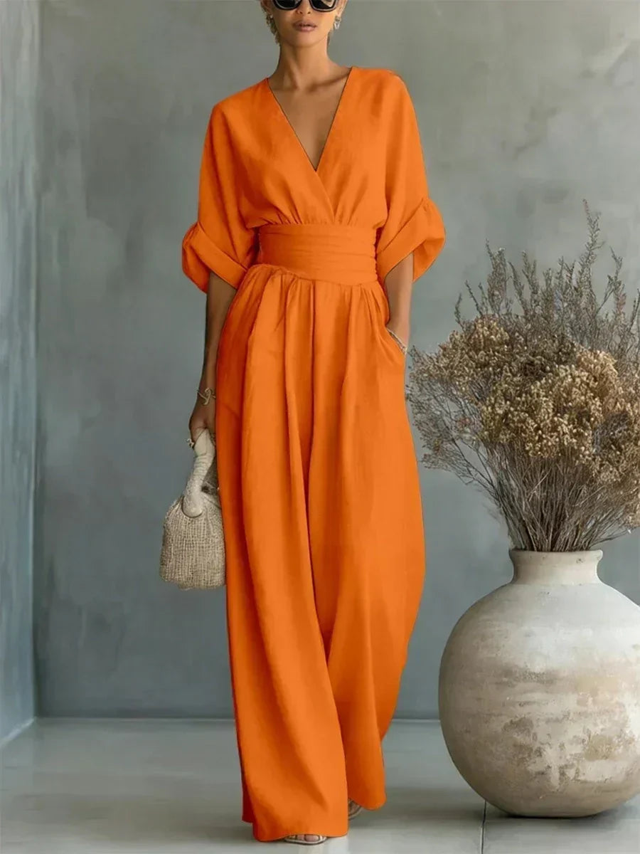 Maja – V-pääntiejumpsuit