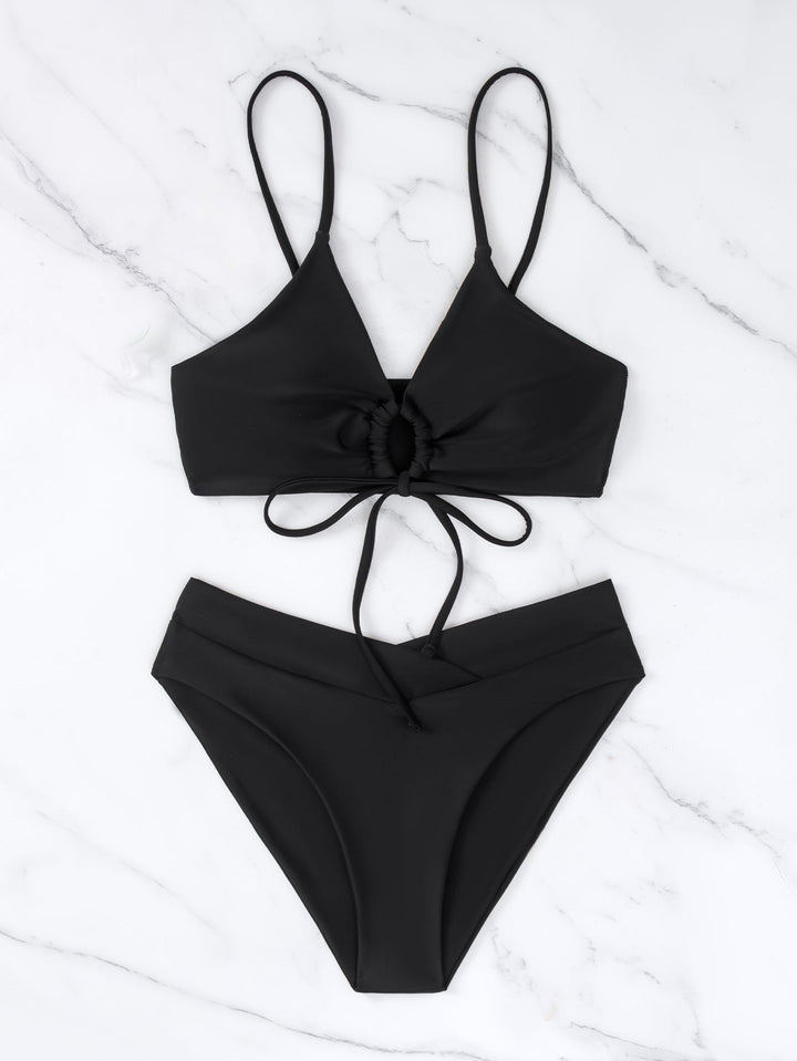 Miranda | Kaksiosainen bikinisetti etunapilla