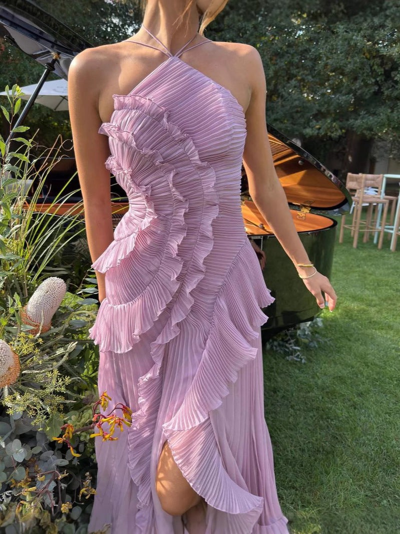 Eleonora – Elegantti röyhelömekko