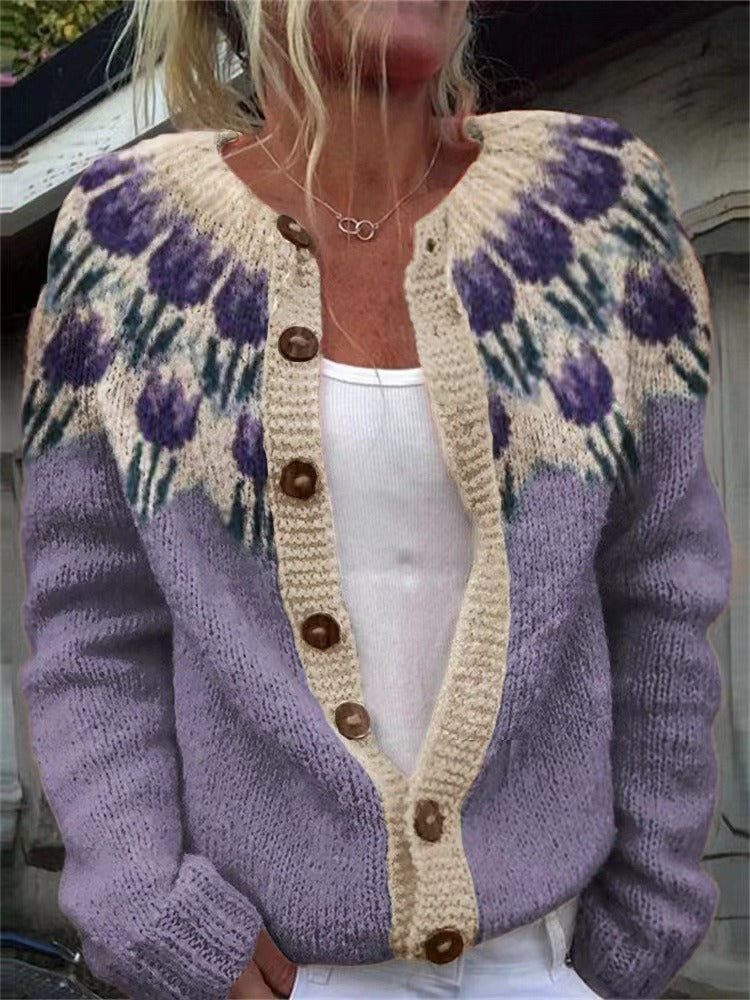 Josephine | Lila Pohjolan neuletakki