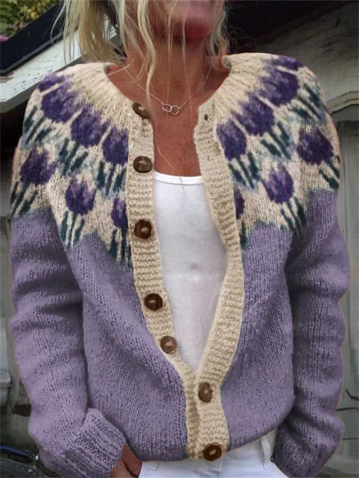 Josephine | Lila Pohjolan neuletakki