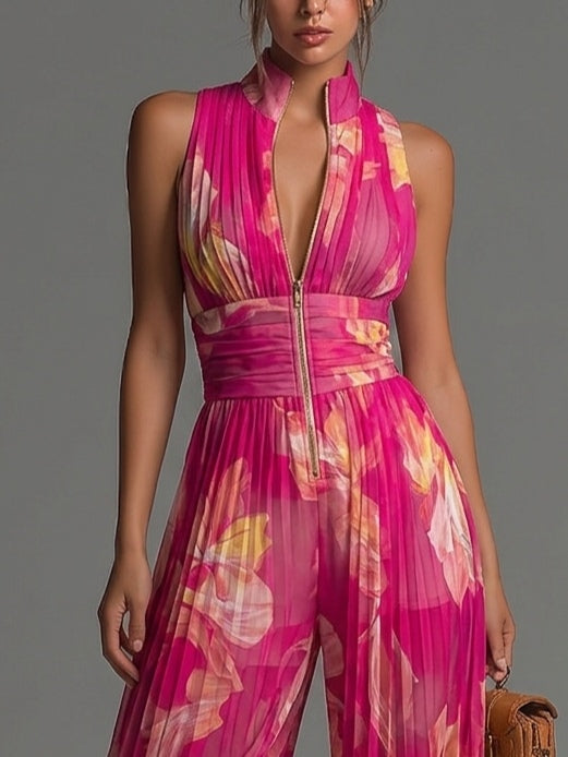 Leabella – Kukkakuvioinen jumpsuit