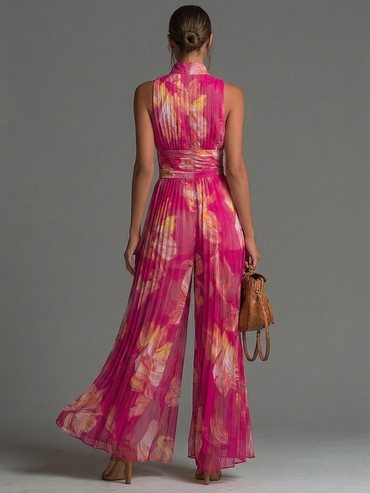 Leabella – Kukkakuvioinen jumpsuit