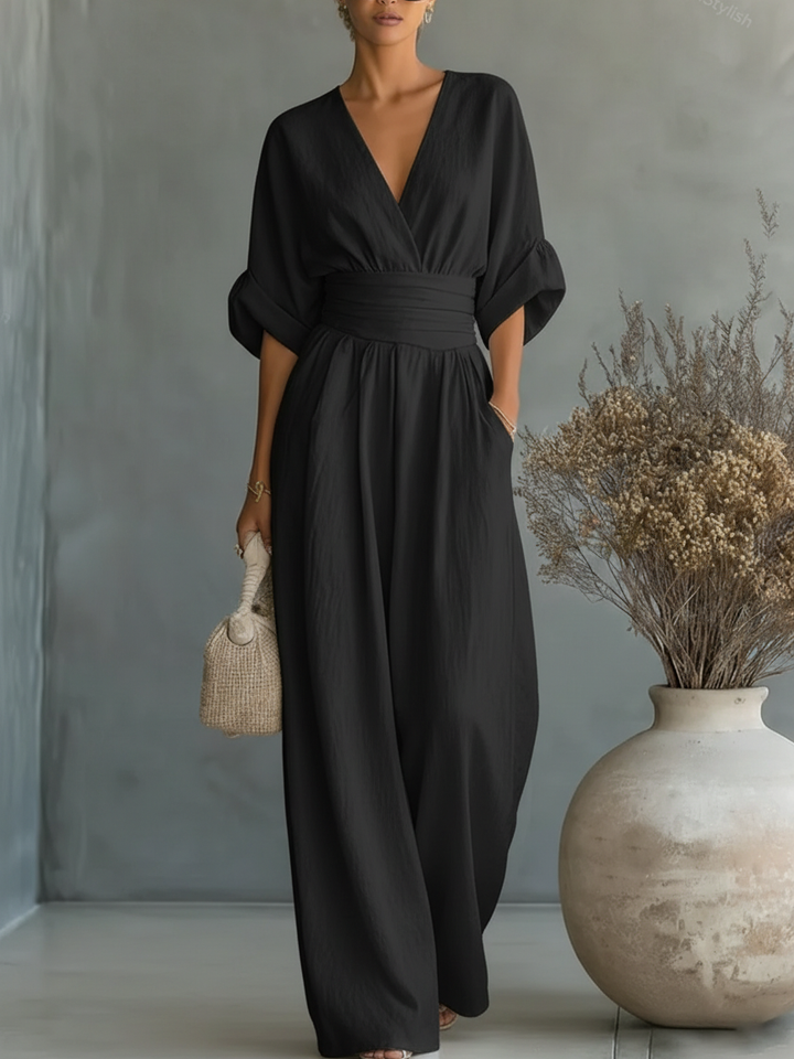 Maja – V-pääntiejumpsuit