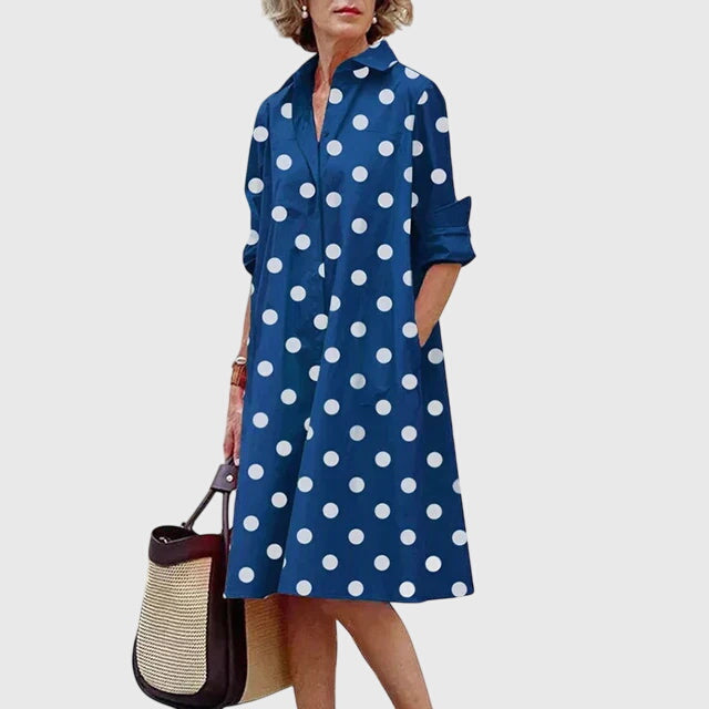 Lieke | Tyylikäs mekko taskuilla