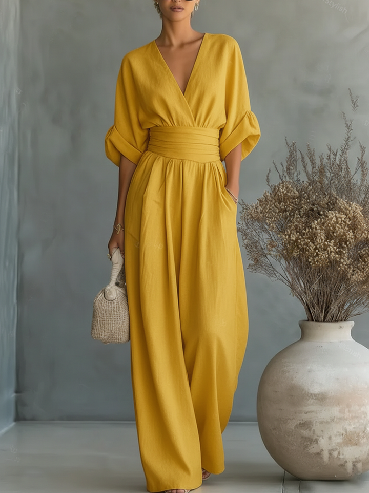 Maja – V-pääntiejumpsuit