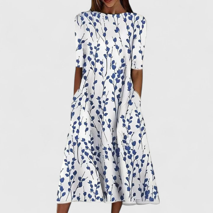 Sarah | Tyylikäs midimekko