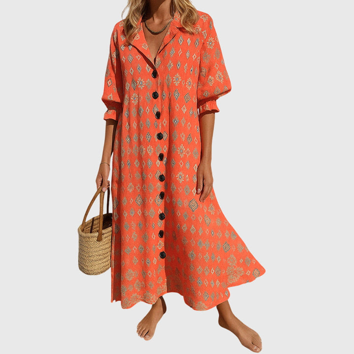 Heleen | Tyylikäs hoikentava mekko