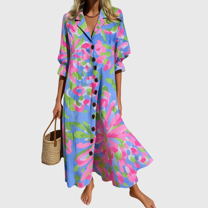 Heleen | Tyylikäs hoikentava mekko