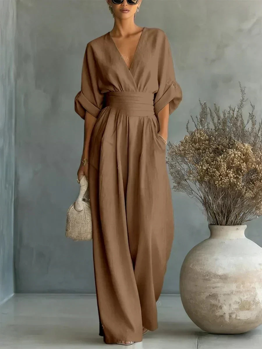 Maja – V-pääntiejumpsuit