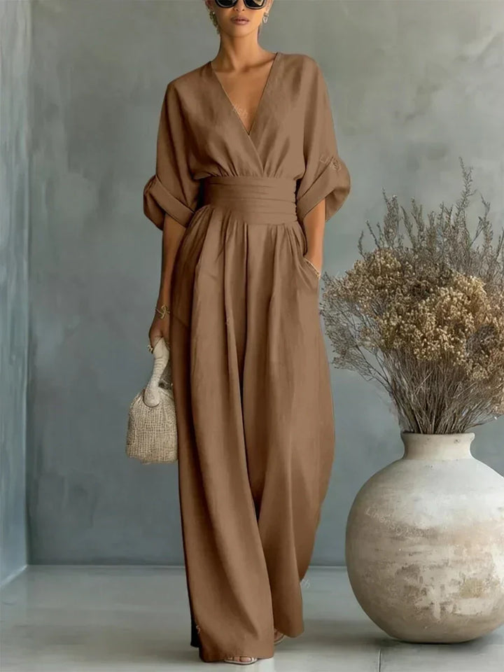 Maja – V-pääntiejumpsuit