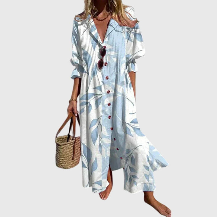 Nora | Tyylikäs boheemi mekko