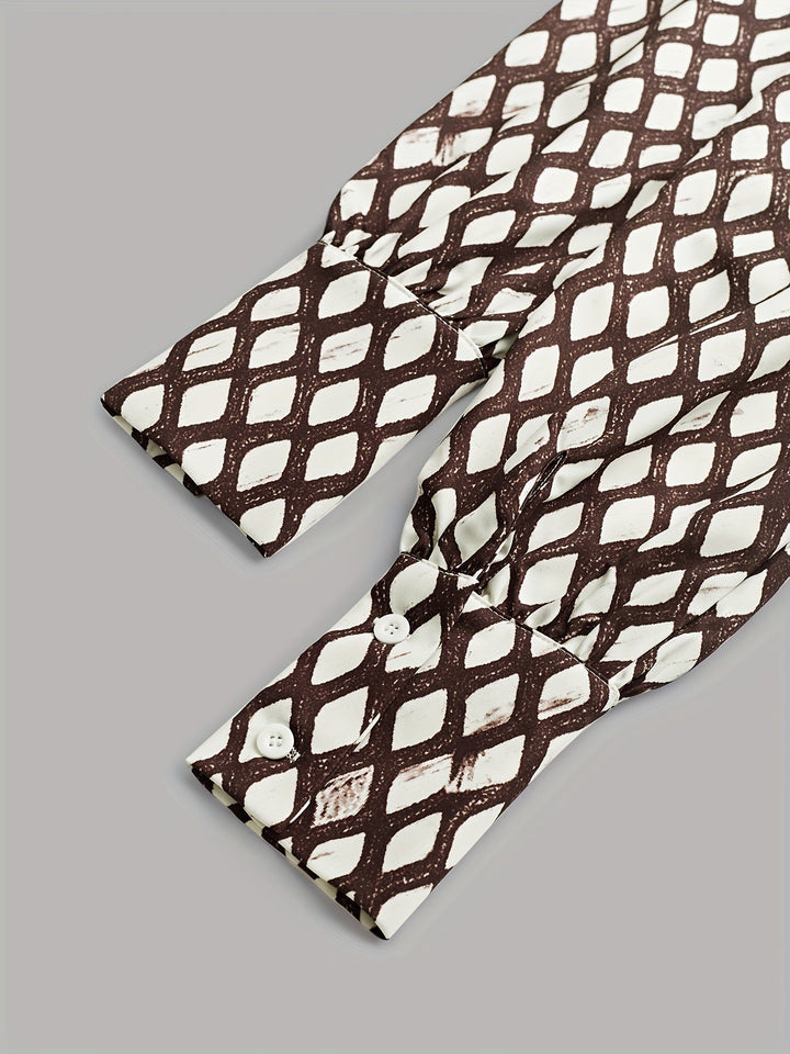 Zara | Timanttikuvioinen mekko