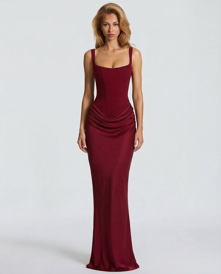 Olivia – Hourglass-maksimekko