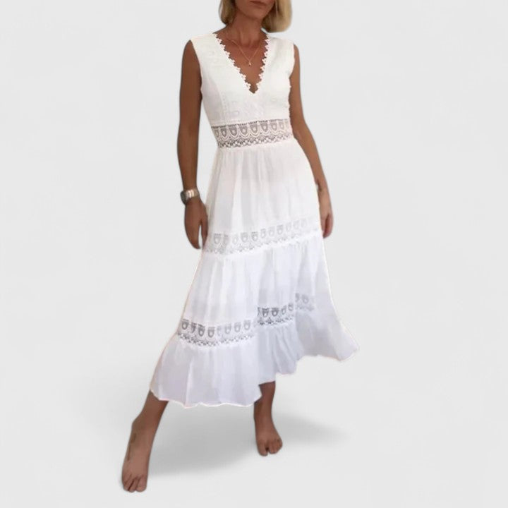 Caroline | Tyylikäs midimekko