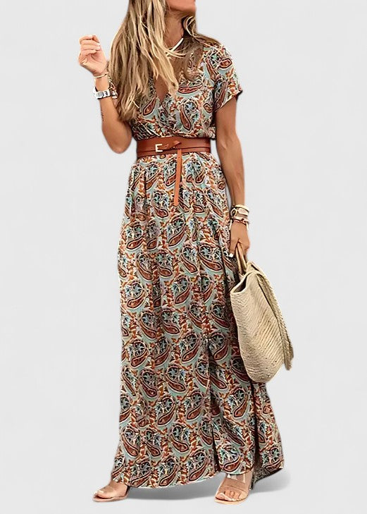 Caroline | Tyylikäs boho-maksimekko