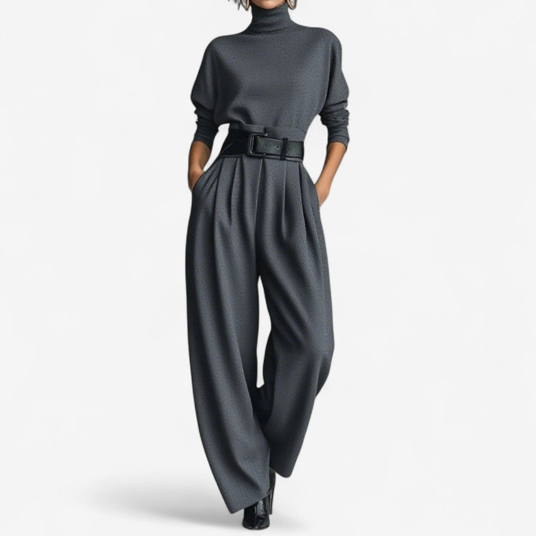 Doris | Korkeakauluksinen jumpsuit
