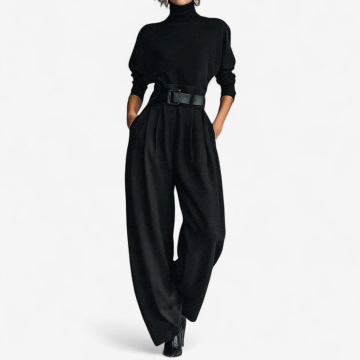 Doris | Korkeakauluksinen jumpsuit