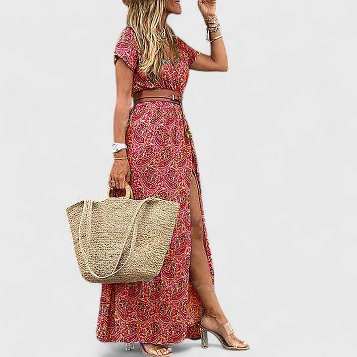 Caroline | Tyylikäs boho-maksimekko
