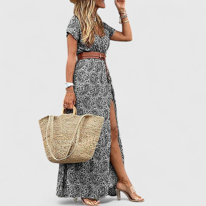 Caroline | Tyylikäs boho-maksimekko