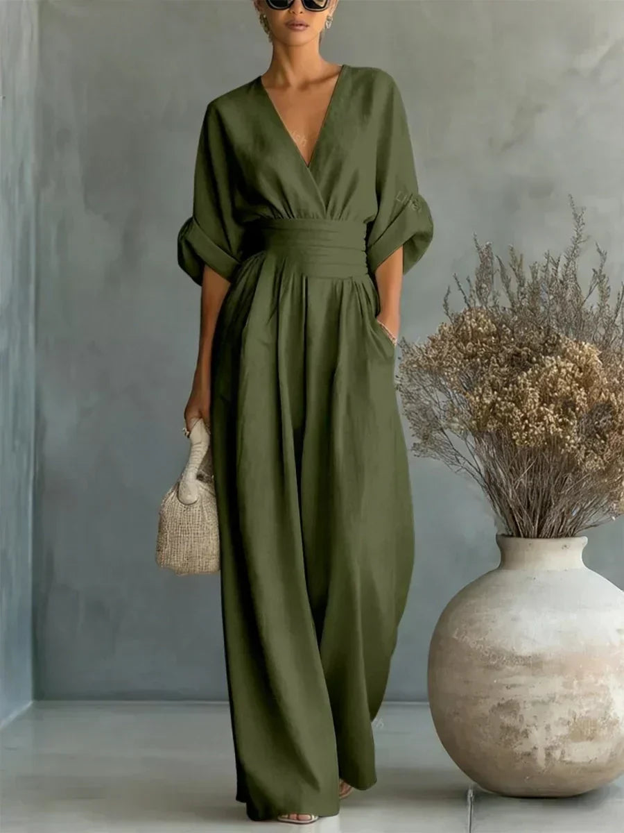 Maja – V-pääntiejumpsuit