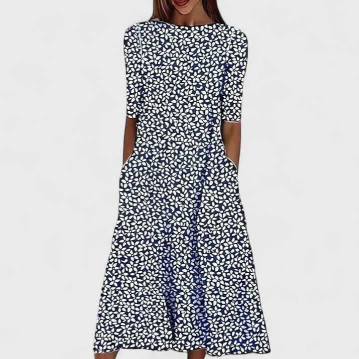 Sarah | Tyylikäs midimekko