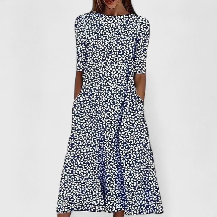Sarah | Tyylikäs midimekko